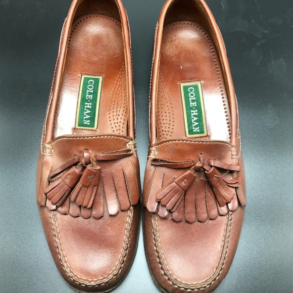 Cole Haan tassel kiltie loafers. - Picture 8 of 10